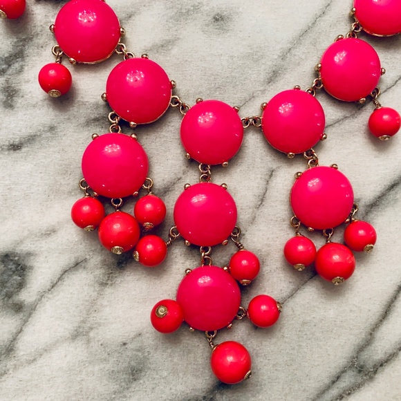 J. Crew Pink Cabochon Necklace - Picture 2 of 2